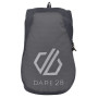 Faltbarer Rucksack Dare 2b Silicone III Rsck schwarz/grau Ebony/Smogry