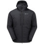 Herren-Winterjacke Montane Respond Xt Hoodie schwarz Black