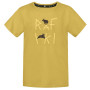 Kinder-T-Shirt Rafiki Kailas Jr Khaki II gelb khaki II