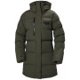 Damen-Winterjacke Helly Hansen W Adore Puffy Parka dunkelgrün UtilityGreen