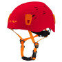 Helmgröße: 54-62 cm / Farbe: rot/orange