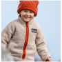 Kinder-Sweatshirt Didriksons Gibbs Kids Fullzip 2 Beach Beige/Rust