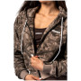 Damen-Sweatshirt Nebbia Relaxed Zip Hoodie Power