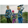 Kinder-T-Shirt Wouki Bara Magenta