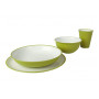 Geschirrset Omada Sanaliving Set 4 pcs grün