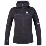 Damen-Sweatshirt Hannah Meda Hoody grau/lila anthracite mel