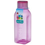 Flasche Sistema Square 475ml rosa