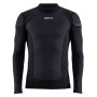Herren-T-Shirt Craft Active Extreme X Wind Ls schwarz/grau BlackGranite