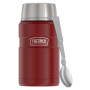 Farbe: rot/silber