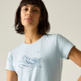 Damen-T-Shirt Regatta Womens Fingal Stretch