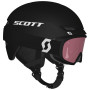 Helmgröße: 53-56 cm / Farbe: schwarz/rosa