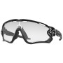 Sonnenbrille OAKLEY Jawbreaker Clear/Black Photo Irid schwarz Clear/Black Photo Irid