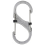 Hilfskarabiner Nite Ize S-Biner SlideLock #4 silber