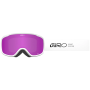 Skibrille Giro Cruz White Stacked-Amber Pink
