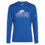 Herren-Funktionsshirt Icebreaker Men Mer 200 Oasis LS Crewe Rising Light