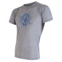 Herren-T-Shirt Sensor Merino Wool Active PT Kompas