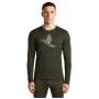 Herren-Funktionsshirt Icebreaker Men Merino 200 Oasis LS Crewe SkiingYeti