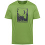 Herren-T-Shirt Regatta Fingal Slogan III grün Piquant Green