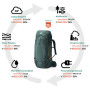 Herren Rucksack Gregory Katmai 55 RC