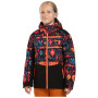 Kinder Skijacke Kilpi Samara-Jg schwarz BLK