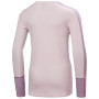 Kinder-Funktionsset Helly Hansen Jr Lifa Merino Midweight Set Purple Clay