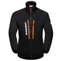 Herrenjacke Mammut Aenergy IN Hybrid Jacket Men schwarz black/vibrant orange