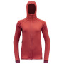 Damen Funktions-Sweatshirt Devold Nibba Merino Jkt Hood