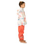 Wasserdichte Kinderhosen DucKsday Rain pants Coral