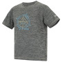 Kinder-T-Shirt Regatta Alvarado Black Marl