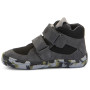 Kinder-Barfußschuhe für das ganze Jahr Frodo Barefoot Tex Fun Autumn Grey/Black