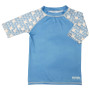 Kinder-T-Shirt DucKsday Manta SS blau/weiß Blue/Off White