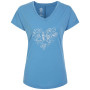 Damen-T-Shirt Dare 2b Calm Tee hellblau Niagara Blue