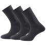 Socken Devold Daily medium light sock blk 3p