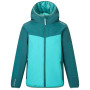 Kinder Winterjacke Regatta Illuma Reflective Jacket Mediterranea/Turquoise hellgrün/dunkelgrün MediTurq
