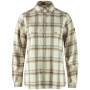Damenhemd Fjällräven Övik Heavy Flannel Shirt W beige Chalk White-Fossil