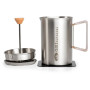 Kaffeepresse GSI Outdoors Glacier Stovetop JavaPress silber silver