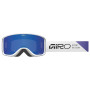 Skibrille Giro Sagen White Angles-Grey Cobalt/Yellow