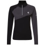 Damen-Sweatshirt Dare 2b Ice Core Stretch schwarz Black/Ebony