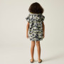 Kinder-Poncho Regatta Kids Towel Robe DrkStrmCamo