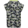 Kinder-Poncho Regatta Kids Towel Robe DrkStrmCamo