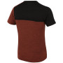 Herren-T-Shirt MOOA MerinoSilk Block 160 short