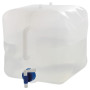 Faltkanister Outwell Water Carrier 10L weiß Transparent