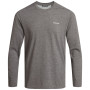 Herren-T-Shirt Craghoppers Nosilife Abel Long Sleeved T-Shirt grau BlkPepp Marl