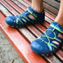 Kindersandalen Bugga Tiki Dark Blue/Green