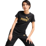 Damen-T-Shirt Puma ESS NO. 1 LOGO Metallic Tee