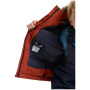 Kinder Winterjacke Didriksons Bjärven Kids Parka 5 Rust