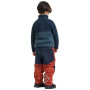 Kinder-Sweatshirt Didriksons Monte Kids Half Bu 6 Mountain Blue