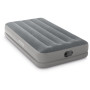 Aufblasbare Matratze Intex Twin Dura-Beam Prestige Mid-Rise USB Pump grau grey