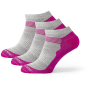 Sockengröße: 35-38 / Farbe: rosa/grau