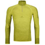 Herren Funktions-Sweatshirt Ortovox 230 Competition Zip Neck gelb dirty daisy